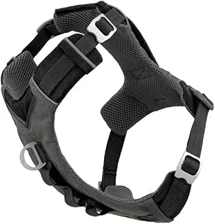 Kurgo Dog Harness for Small, Medium, Large Dogs, Reflective Harness for Running, Walking and Hiking, Journey Air Style