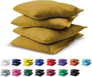 GoSports Bean Bag Sets - 16 Colors Available, Duck Cloth with All-Weather Corn Fill