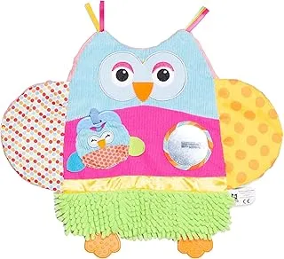 Smiki 6033874 Owl Busy Buddy Mascot-Blanket