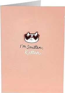 Ohh deer smitten kitten greeting card