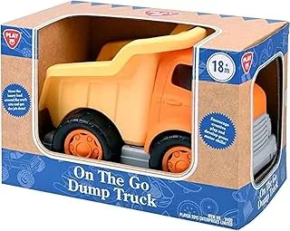 Playgo Plastic Mini on The Go Dump Truck Toy, Yellow