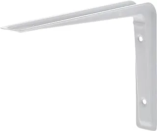 Rei Steel Shelf Bracket, 170 mm x 120 mm x 24 mm Size, White