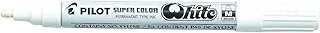 Pilot SC-M 1 Medium Permanent Marker Pen, White