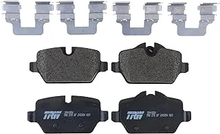 TRW Pro TRM1554 Disc Brake Pad Set For Mini Cooper Countryman 2011-2016, Rear, And Other Applications