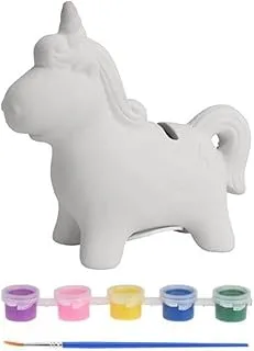 Koopman Paint Your Own Money Bank Dinosaur, Assorted