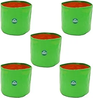 TrustBasket HDPE Round Grow Bag (Set of 5)-9 * 9