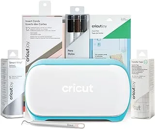 Cricut Joy Compact Smart Cutting Machine Starter Bundle, White, 8001864