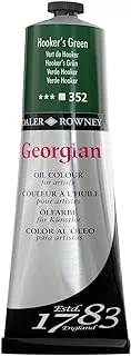 Daler-Rowney Georgian Oil Color, 225ml, Hooker' s Green