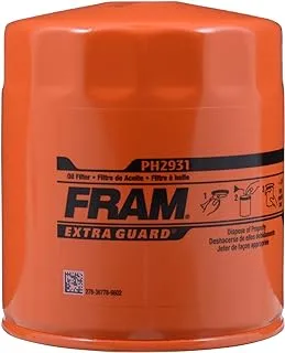 Fram Extra Guard PH2931، 10K Mile تغيير الفاصل الزمني لفلتر الزيت