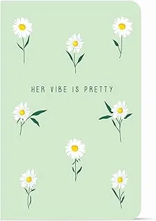 Factor Notes Her Vibe 90 GSM 112 Pages Ruled Journal Notebook, B6 Size