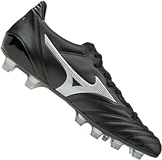 Mizuno P1GA185803 Morelia Neo KL II Football Shoes for Men, Size UK6, Black/Silver