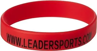 TA Sport TY-BR001 LS Logo Adult Silicone Bracelet, Red