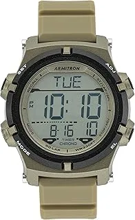 Armitron Men's 40/8438 Digital Chronograph Resin Strap Watch