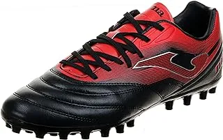 Joma N43 EUS2141AG N-43 EU 2141 Artificial Grass Shoes for Men, Size E43, Black/Red