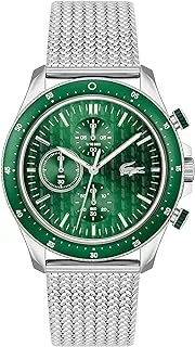 Lacoste Chronograph Quartz Watch for men Collection Neo Heritage with Silicone or Stainless Steel bracelet