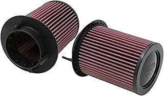 K&N E-0668 Washable and Reusable Car Replacement Air Filter