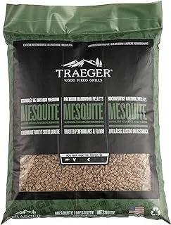 Traeger Mesquite BBQ Wood Pellets Brown 9 kg PEL336