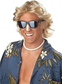 California Costumes Men's 70's Feathered Hair Wig, Blonde, One size