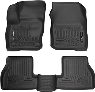 Husky Liners - 99781 Fits 2016-18 Ford Focus RS Weatherbeater Front & 2nd Seat Floor Mats Black