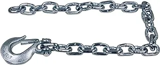 Buyers Products BSC3835 Trailer Safety Chain with Forged Slip Hook (3/8