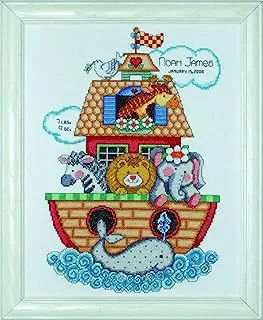 Tobin Noah's Ark, 11 X 14 Cross Stitch Kit, 11