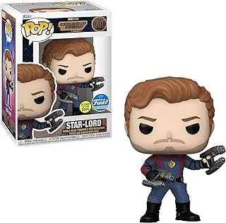 Funko Pop! Marvel: Guardian of the Galaxy 3 - Star-Lord (Gw)(Exc), Collectable Vinyl Figure - 73641