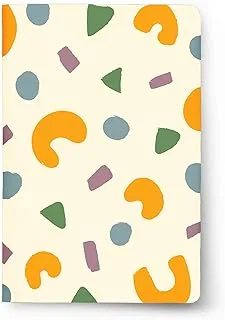 Factor Notes 144-Pages 100 GSM Plain Notebook, A5 Size, Multicolour