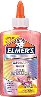 Elmer's 2109508 147ml Metallic Liquid Glue, Pink