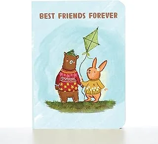 Factor Notes Best Friends Forever 100 GSM 144 Pages Ruled Pocket Notebook, A6 Size