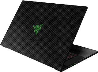 Razer Skin Vinyl Laptop Wrap: Blade 15 - Full Wrap - Premium 3M Cast Vinyl - Scratch Resistant - Unique Designs & Finishes - Easy Application - Carbon Fiber - Black