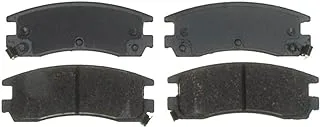 ACDelco Silver 14D714CH Ceramic Rear Disc Brake Pad Set with Wear Sensor