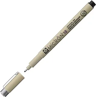 Sakura Pigma Micron Pen, 6mm, Black, 10