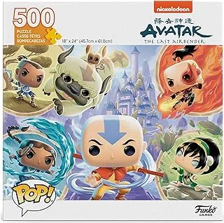 Funko Games! Movies: Avatar The Last Airbender Puzzle (500 Pieces), Collectable Vinyl Figure - 67384