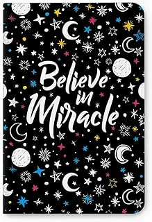 Factor Notes Believe in Miracle 90 GSM 112 Pages Ruled Journal Notebook, B6 Size