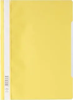 Durable HUNKE & Yoke Preview Folder Polypropylene for Standard A4 227 x 310 mm, Yellow