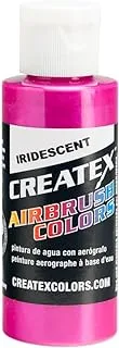 Createx Airbrush Color, Iridescent, 2 oz., Fuchsia