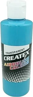 Createx Airbrush Color, Regular, 2 oz., Maui Blue