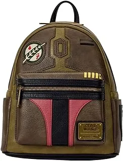 Loungefly! Leather: Star Wars - Boba Fett Mini Backpack/Cosplay - STBK0051