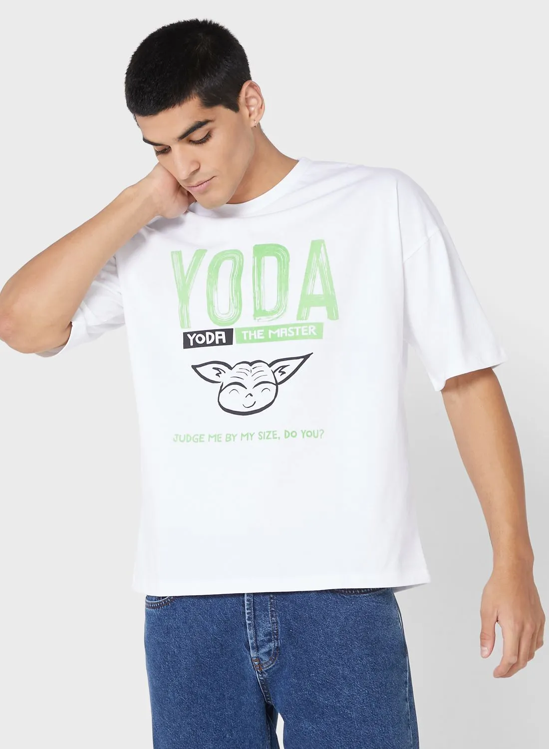 Starwars Yoda Oversized T-Shirt