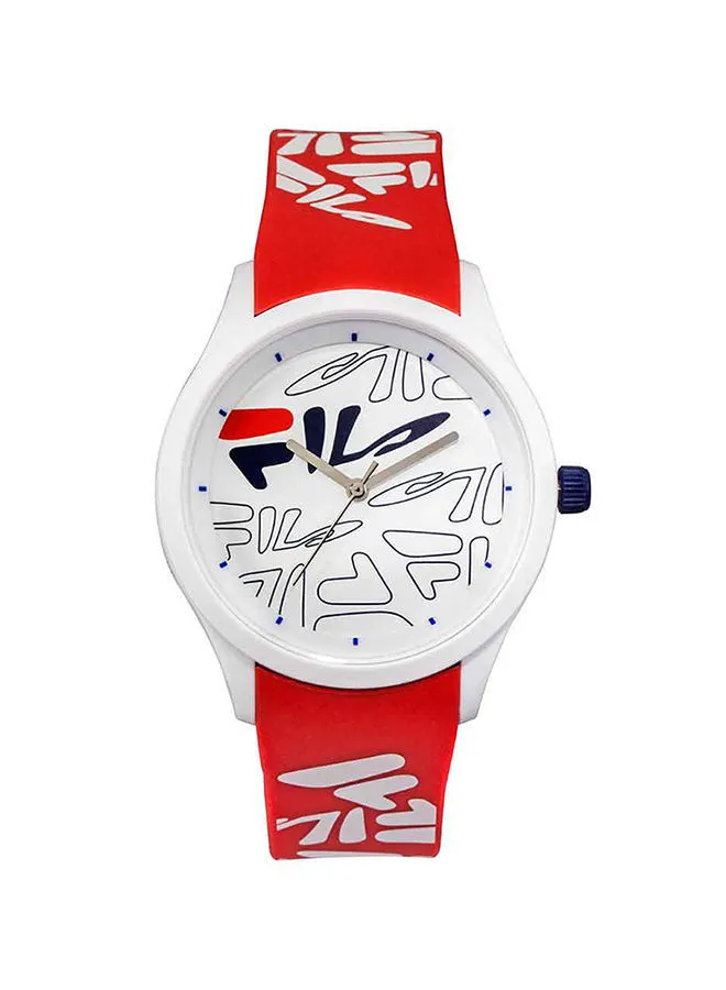 FILA Unisex Analog Round Shape Silicone Wrist Watch 38-129-206 - 40 Mm