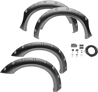 Bushwacker Boss Pocket Style Fender Flare Set - GMC Sierra (Standard and Long bed) (2007-2013) Part 40928-02