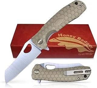 Honey Badger Wharncleaver Large Tan