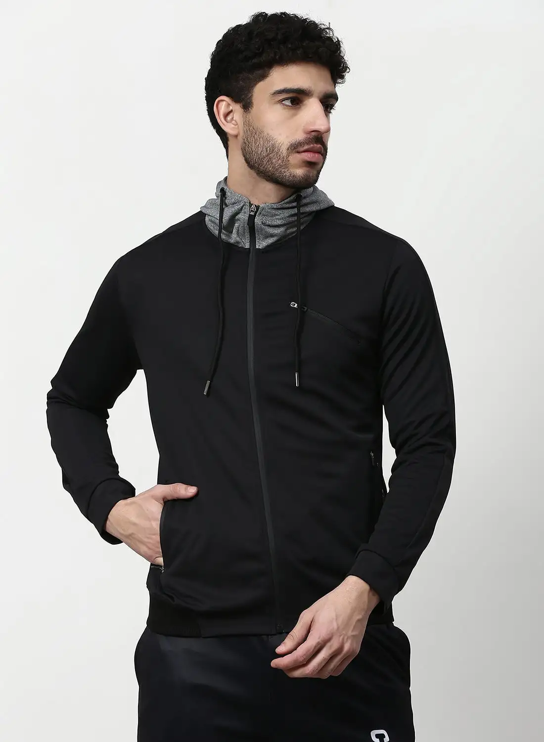 ABOF Active Wear Hoodie Black