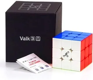 Cuberspeed Qiyi Valk 3 Power 3X3X3 المكعب السحري بدون ملصقات Mofangge السرعة