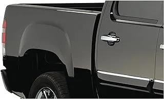 Bushwacker OE Style Factory Front & Rear Fender Flares | 4-Piece Set, Black, Smooth Finish | 40939-02 | Fits 2007-2013 GMC Sierra 1500 w/ 5.8' Bed