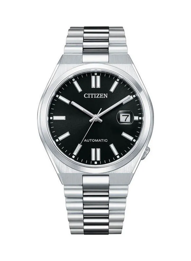 CITIZEN Men's Stainless Steel Analog Clasp Wrist Watch-NJ0150-81E