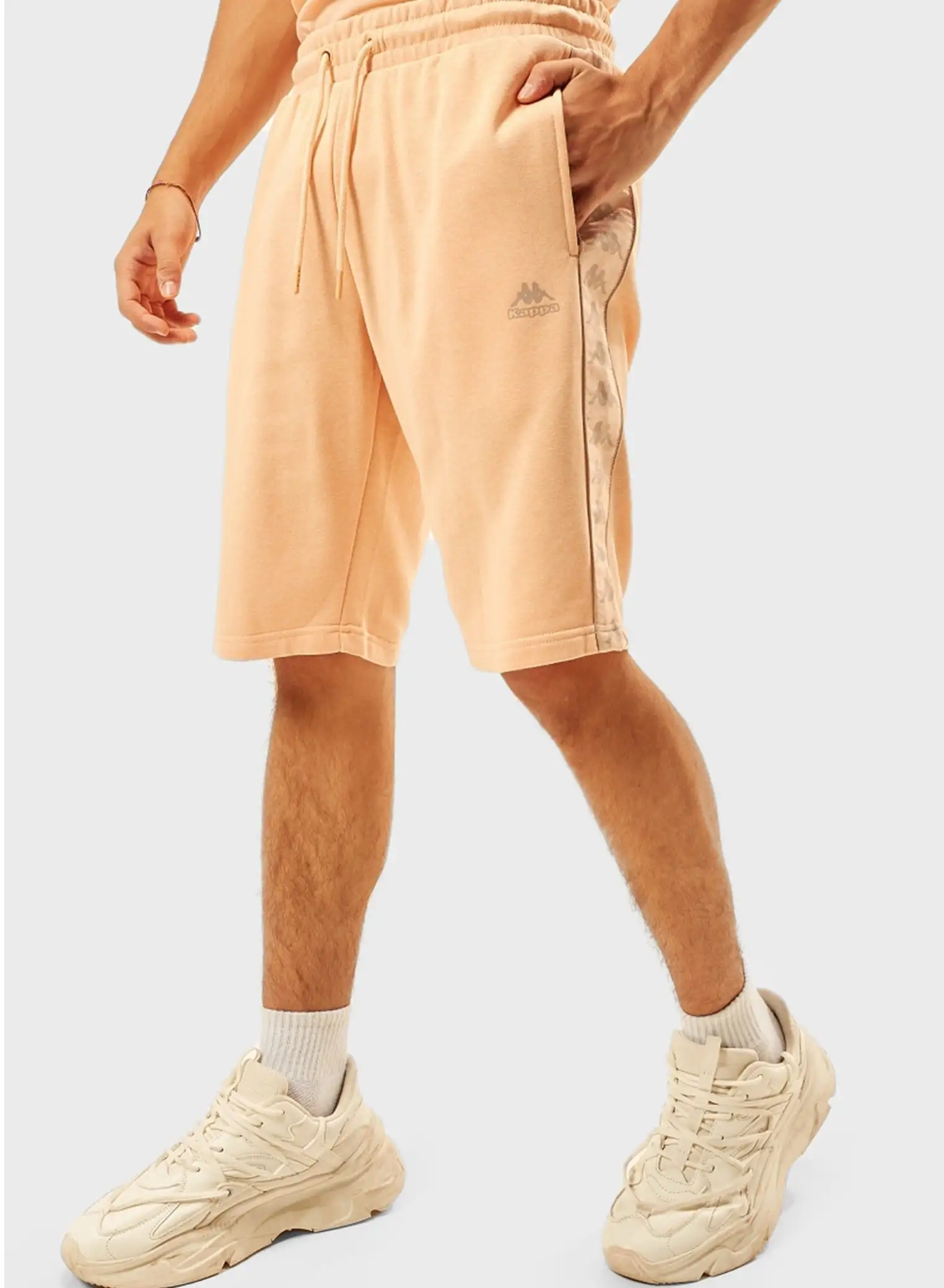 Kappa Logo Drawstring Shorts