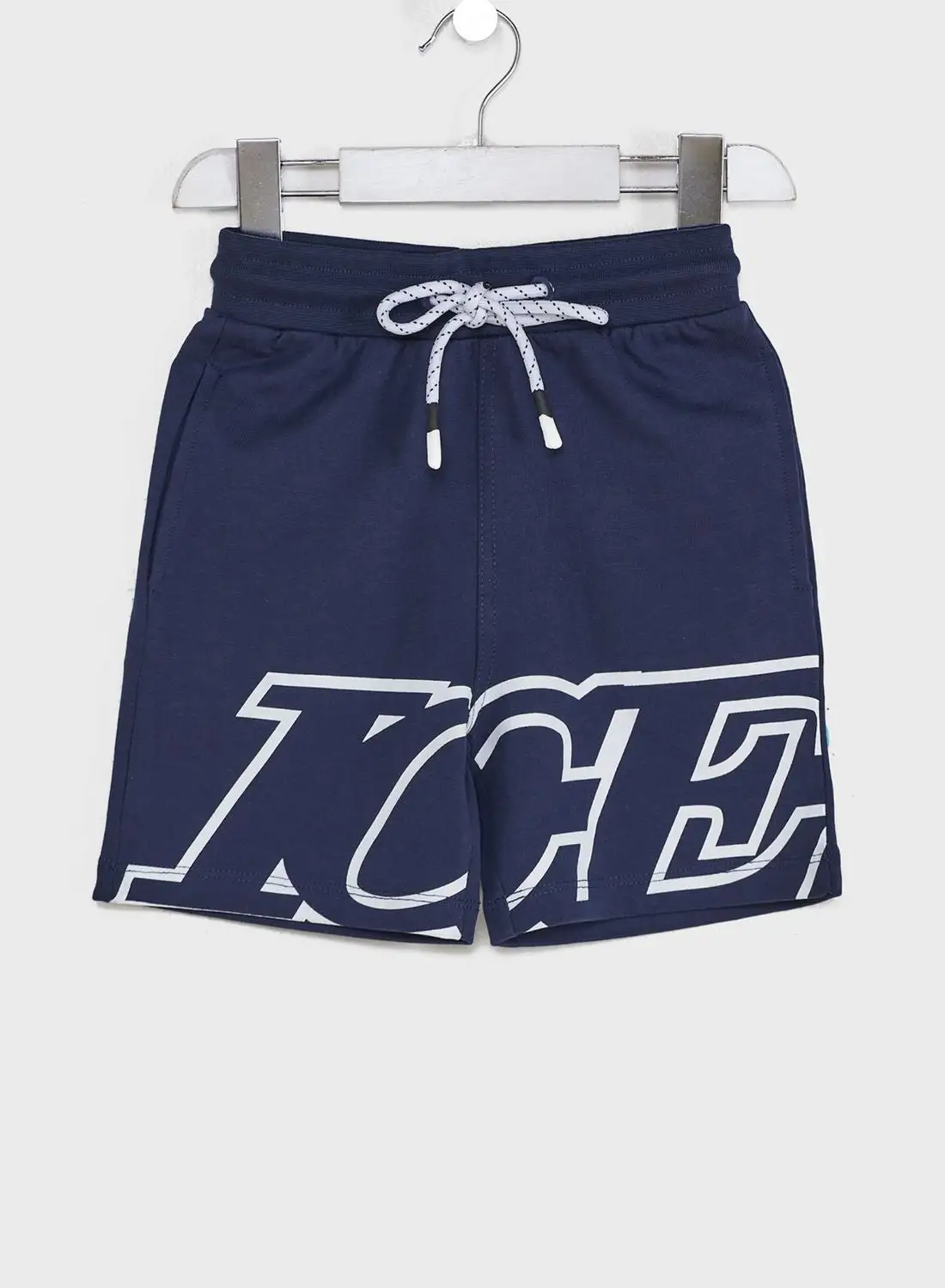 Ice Iceberg Kids Tie Waist Shorts