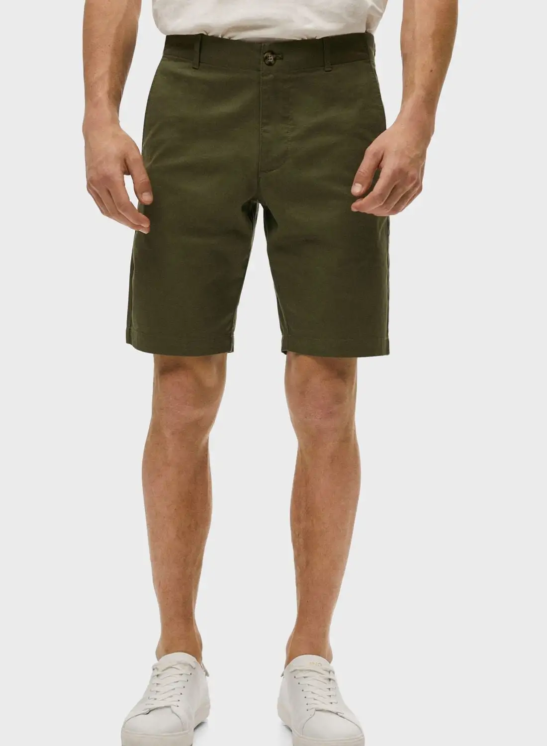 Mango Man Essential Chino Shorts