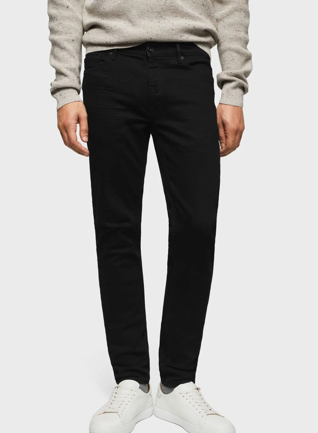 Mango Man Rinse Skinny Fit Jeans